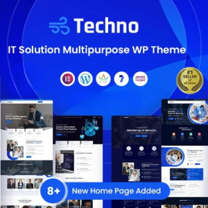 Techno - Technology IT Solutions & Business Consultant WordPress Theme